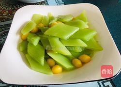 莴笋炒白果的做法图解12