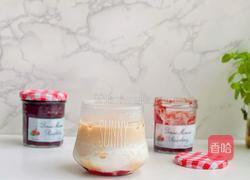 树莓酱奶咖的做法图解11