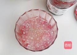 树莓果酱西米奶露的做法图解6