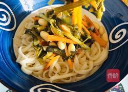 芹菜浆水面的做法图解10