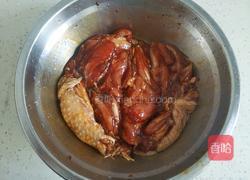 滑蛋鸡腿盖饭的做法图解4