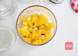菠萝树莓苏打冰饮的做法图解4