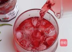 树莓酱蔓越莓饮的做法图解6