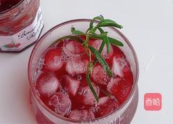 树莓酱蔓越莓饮的做法图解8