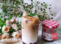 树莓冰拿铁的做法图解8