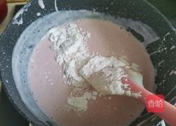 草莓小布丁雪糕的做法图解3