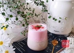 草莓香蕉奶昔的做法图解8