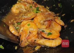 蒜香爆虾的做法图解8