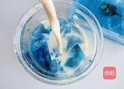 蝶豆花冻撞豆乳的做法图解9