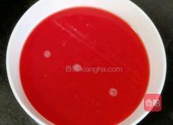 西瓜冰粉西米露的做法图解2