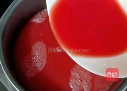 西瓜冰粉西米露的做法图解3