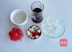 蔓越莓莲雾冰饮的做法图解1