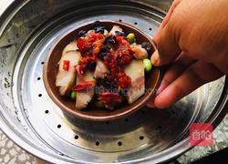 豆豉毛豆蒸腊肉的做法图解7