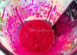 火龙果雪糕的做法图解3