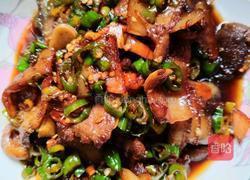 辣椒炒卤猪头肉的做法图解5