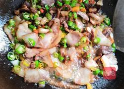 辣椒炒卤猪头肉的做法图解4