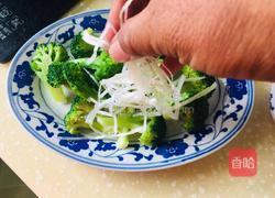 葱香豉油西兰花的做法图解5