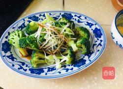 葱香豉油西兰花的做法图解8