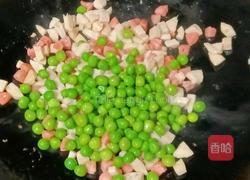 肉丸火腿炒饭的做法图解6