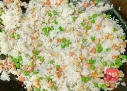 肉丸火腿炒饭的做法图解9