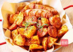 烤土豆香腸的做法圖解13