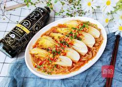 蒜蓉粉丝蒸娃娃菜的做法图解11