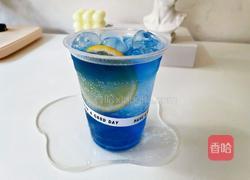 蓝色海洋气泡饮的做法图解12