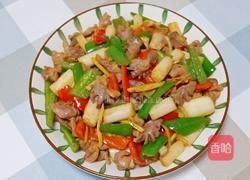 藕带炒鸡胗的做法图解15