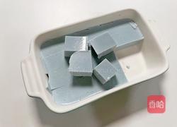 蝶豆花奶冻饱饱碗的做法图解6