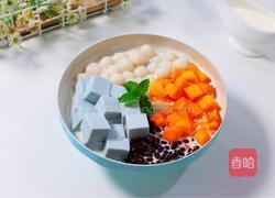 蝶豆花奶冻饱饱碗的做法图解14