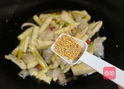 嫩笋炒五花肉的做法图解9