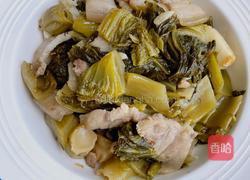 五花肉炒酸菜的做法图解7
