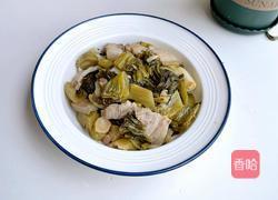 五花肉炒酸菜的做法图解9