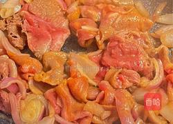 花费10元的上班美味便当丨西红柿炒蛋白灼娃娃菜照烧洋葱炒牛肉的做法图解7