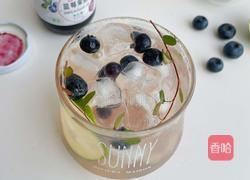 蓝莓酱杨桃饮的做法图解11