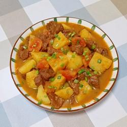 番茄土豆烧牛肉的做法[图]