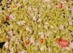 酸豆角炒肉末的做法图解12