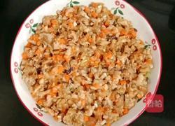 香菇胡萝卜蒸肉饼的做法图解10