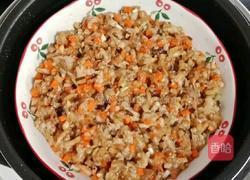 香菇胡萝卜蒸肉饼的做法图解11