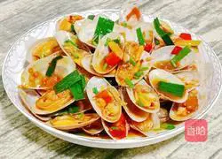 Illustration of how to make stir-fried scallops 14