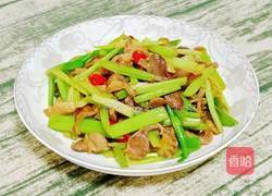 芹菜炒鸡胗的做法图解12