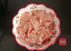 培根炒荷兰豆的做法图解2