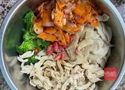 凉拌西兰花鸡胸肉的做法图解9