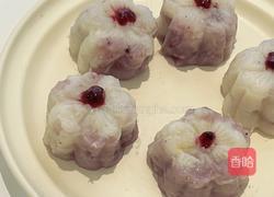 夏日健脾甜点｜蓝莓山药糕?的做法图解4