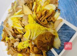 炒蘑菇的做法图解4