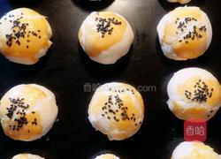 （空气炸锅版）蛋黄酥的做法图解24