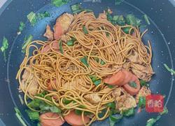 早餐快乐！火腿炒面！的做法图解8