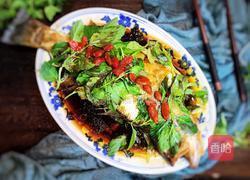 薄荷鲈鱼的做法图解12