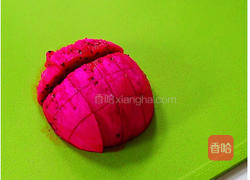 火龙果冻撞奶的做法图解2