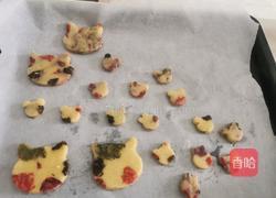 小花猫卡通曲奇饼干的做法图解13